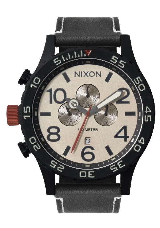 51-30 Chrono Leather - Black / Pumice / Charcoal