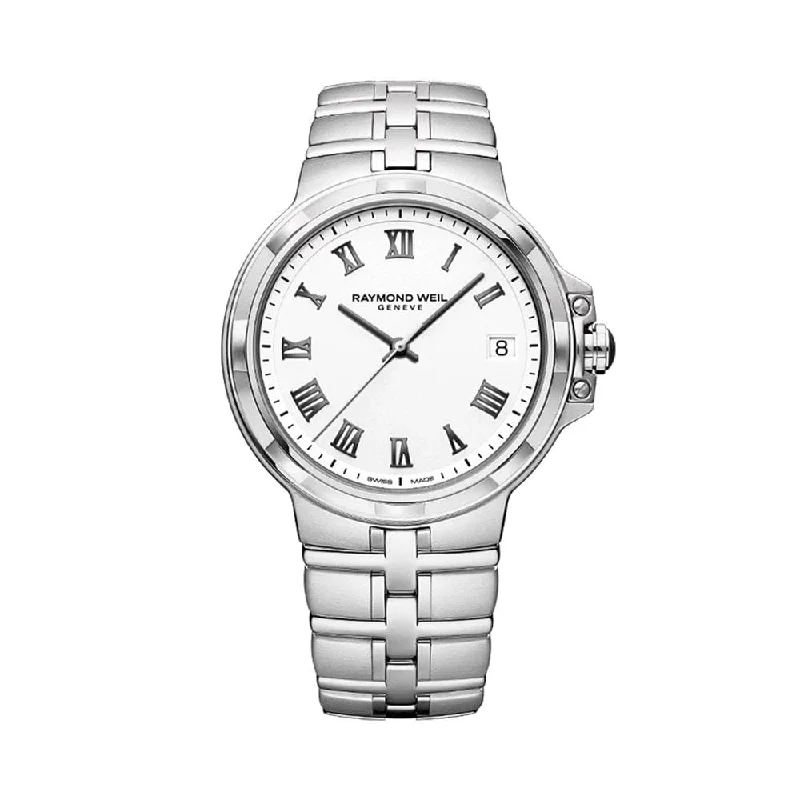 Parsifal Men's Silver Quartz Watch