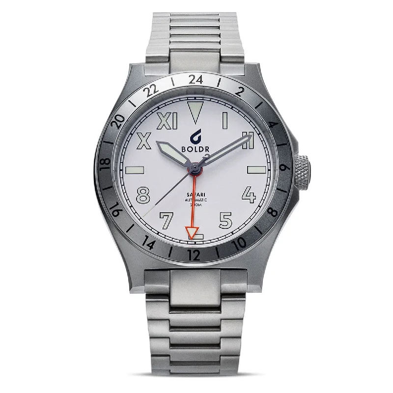 Boldr Safari GMT Tarangire California Dial - Matt White