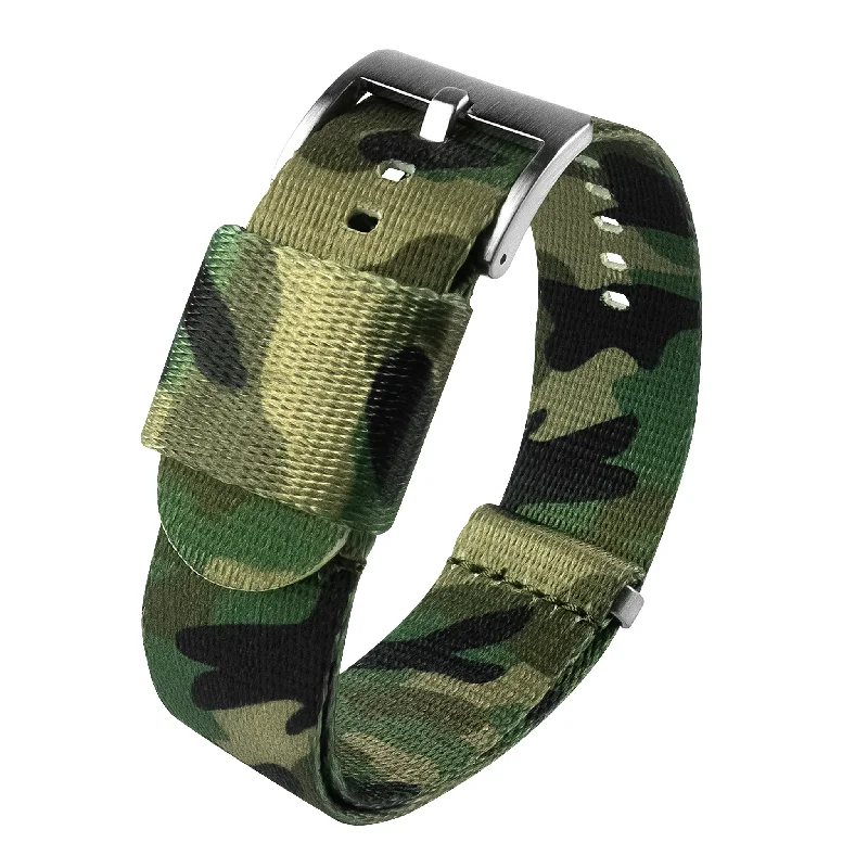 Classic Camouflage Elite Nylon NATO® style Watch Band (18mm, 20mm, 22mm, 24mm SALE)