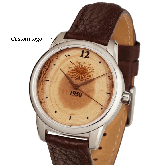 Corporate Gift Wood Watch (women's)