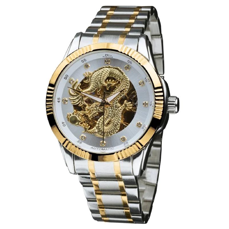 Dragon Automatic White Men's Watch