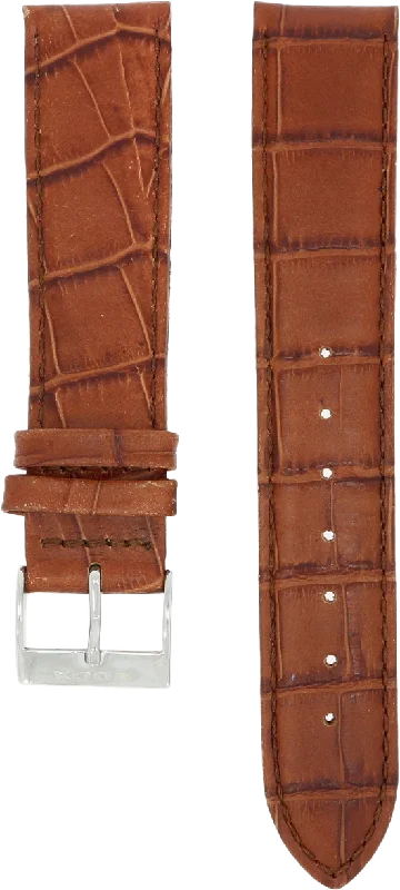 Edox Brown Leather Strap 19mm