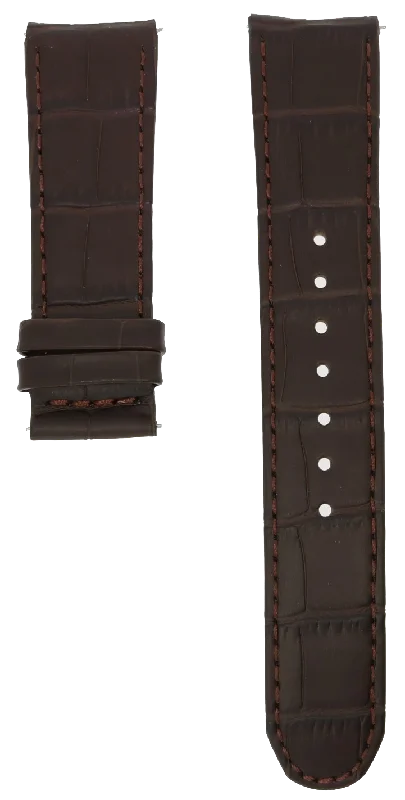 Formex Essence Butterfly Brown Leather Strap Croco 22mm