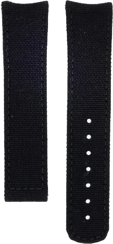 Formex Essence Deployant Black Nylon Strap 22mm