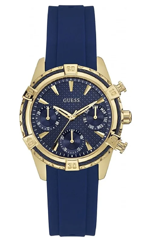 Guess Analog Blue Dial Women's Watch W0562L2