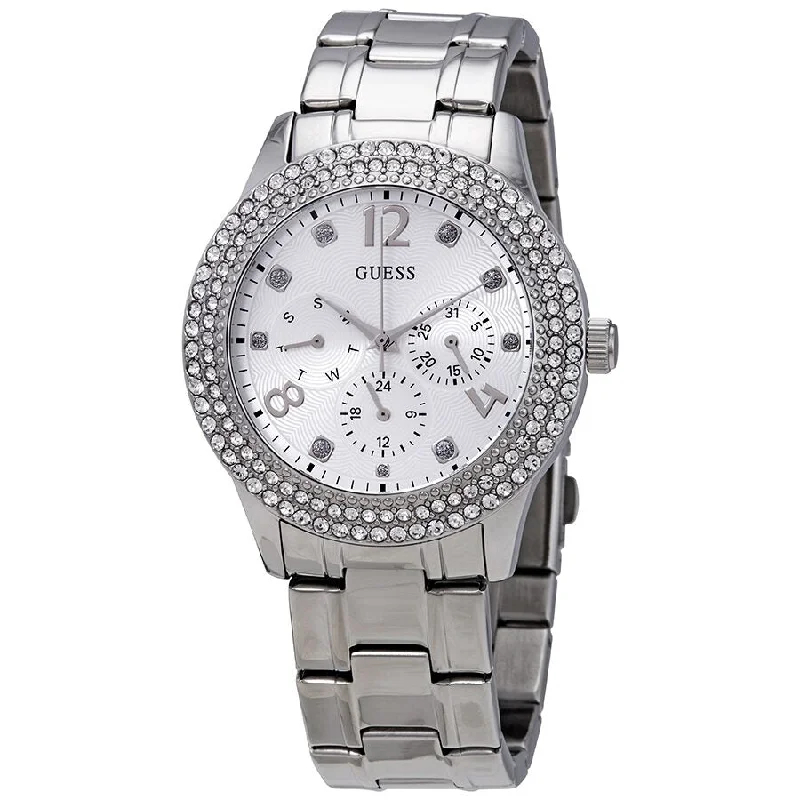 Guess Bedazzle Ladies Multifunction Watch W1097L1