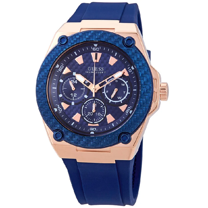 Guess Legacy Blue Dial Men's Watch W1049G2