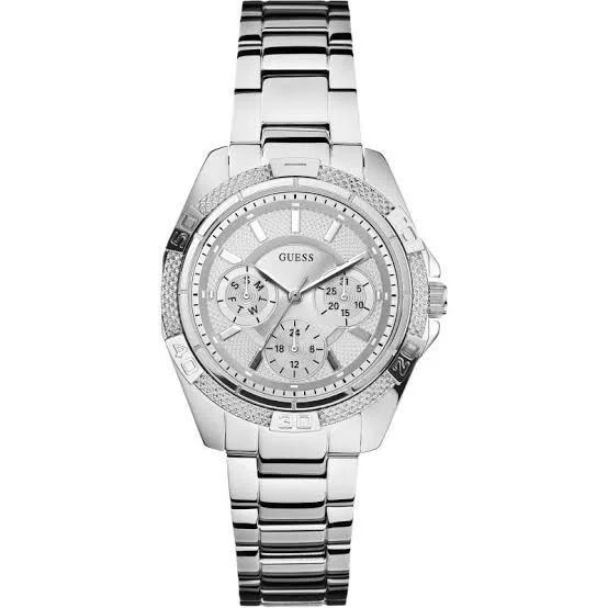 Guess Mini Phantom Silver-Tone Ladies Watch W0235L1