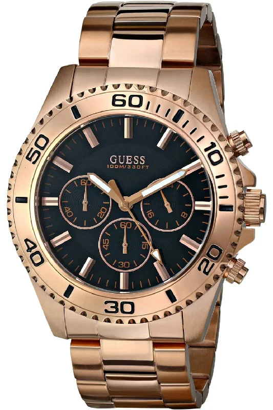 Guess Chaser Rose Gold Men's Watch W0170G3