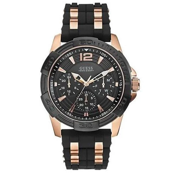 Guess Water Resistant Analog Men's Watch W0366G3