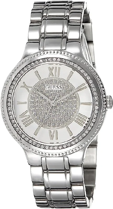 Guess Madison Silver Stainless Steel Women's Watch W0637L1