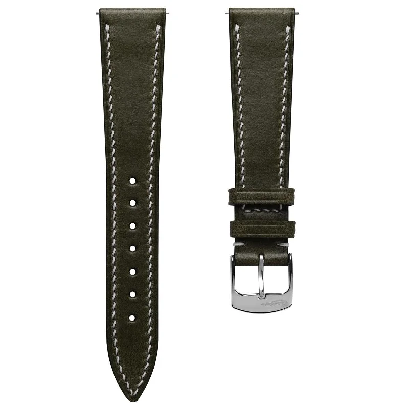 Genuine Horween Chromexcel® Watch Strap - Green