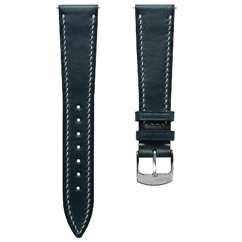 Genuine Horween Chromexcel® Watch Strap - Navy