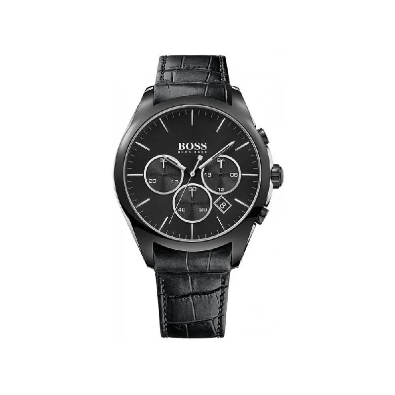 Hugo Boss Onyx Black Dial Men's Watch 1513367