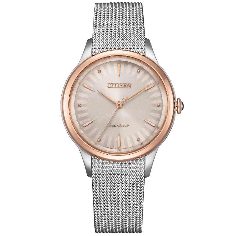 Ladies Eco-Drive Watch (EM1156-80X)