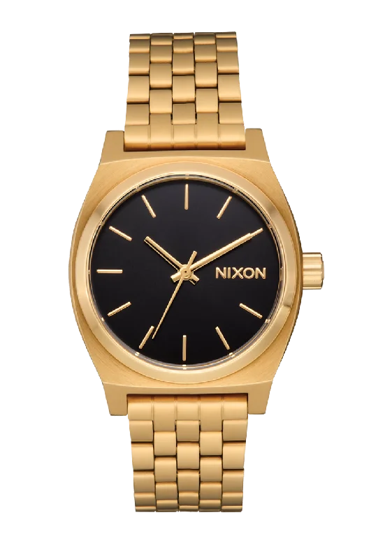 Medium Time Teller - Gold / Black / Gold