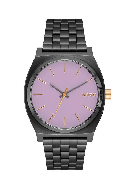 Medium Time Teller - Gunmetal / Lavender / Gold