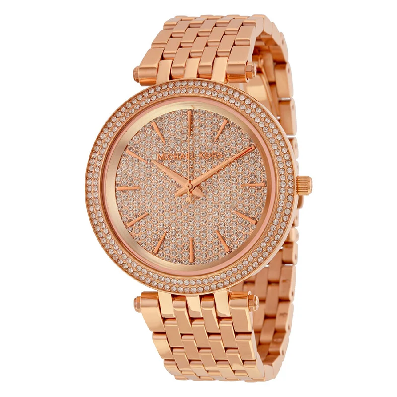 Michael Kors Darci Crystal Pave Dial Ladies Watch MK3439