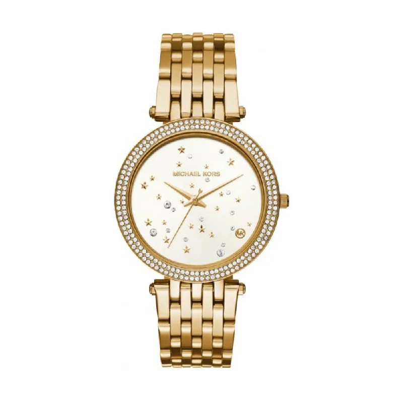 Michael Kors Darci Crystal Paved Gold Ladies Watch MK3727