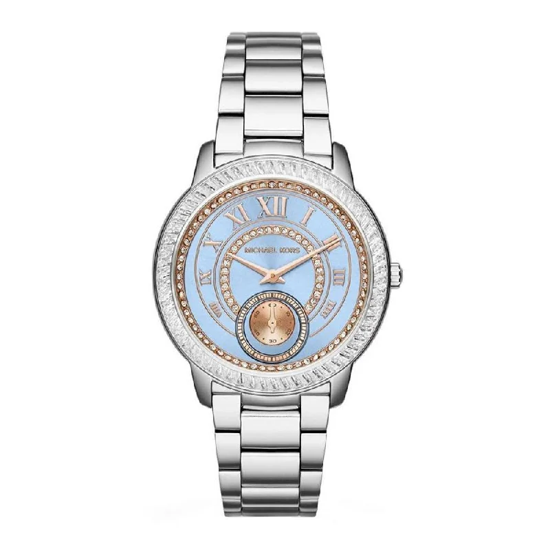 Michael Kors Madelyn Silver Steel Glitz Women's Watch MK6286