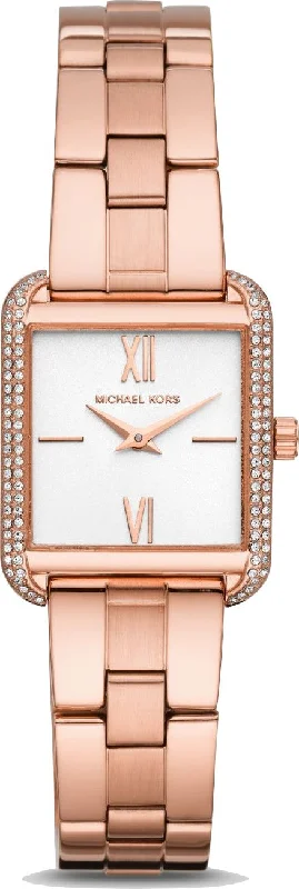 Michael Kors Rose Gold Square Lake Women's Watch MK3950