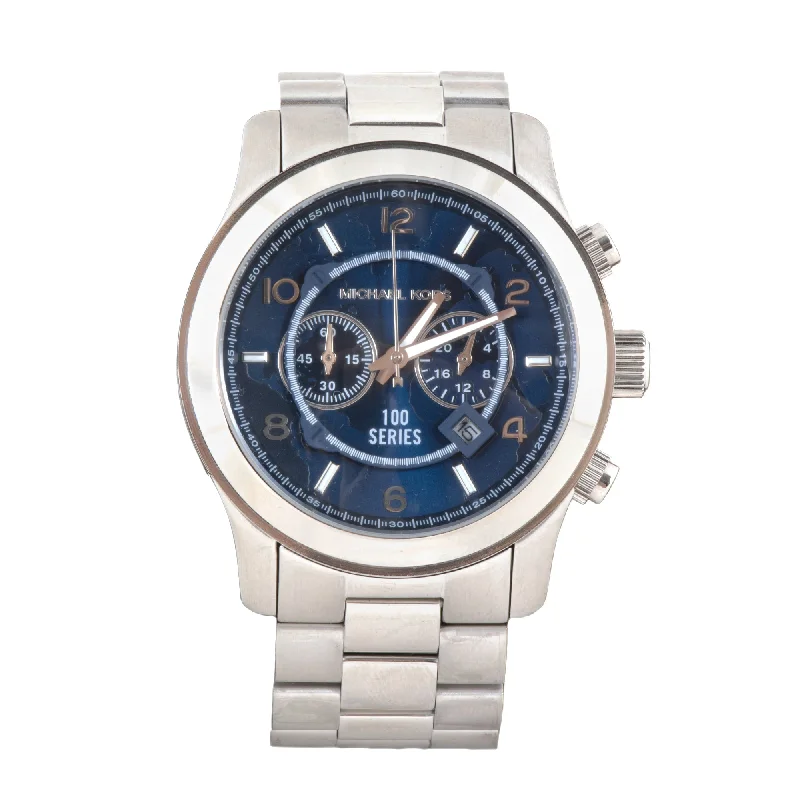 Michael Kors Stop Hunger Chronograph Silver Men's Watch Men's Watch MK8314