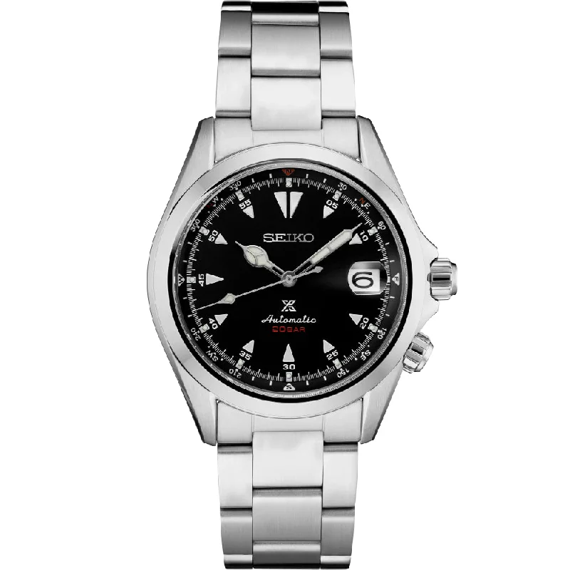 Seiko Prospex Land 40mm Automatic Black Dial/Steel Band