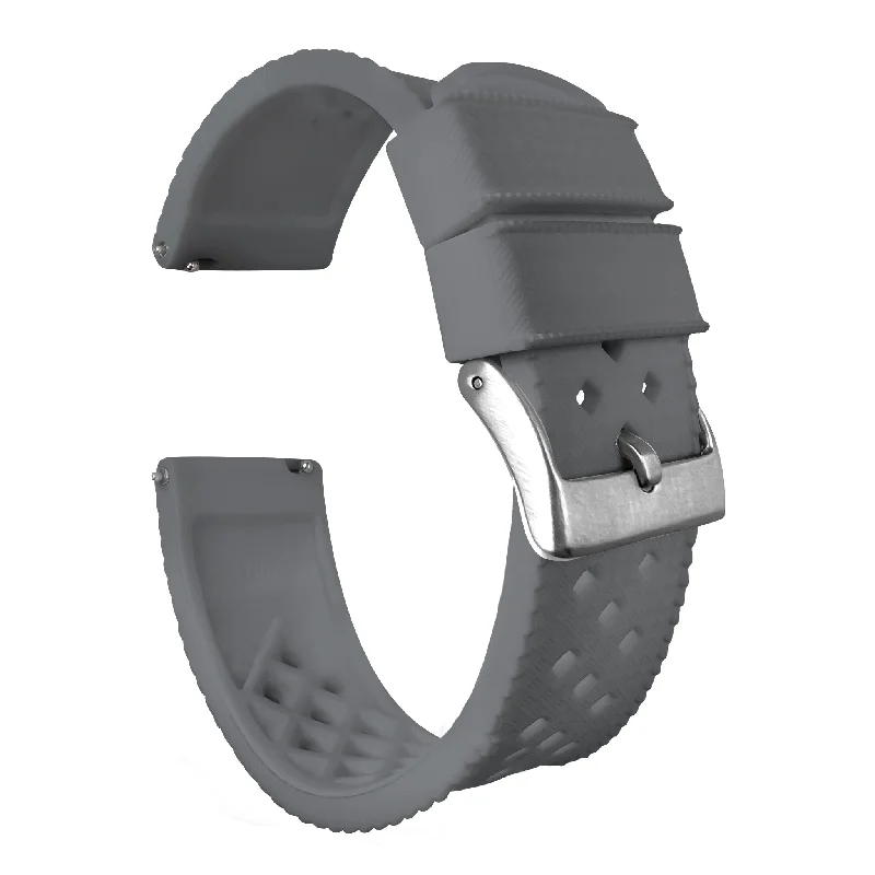 Smoke Grey Tropical Style Watch Band