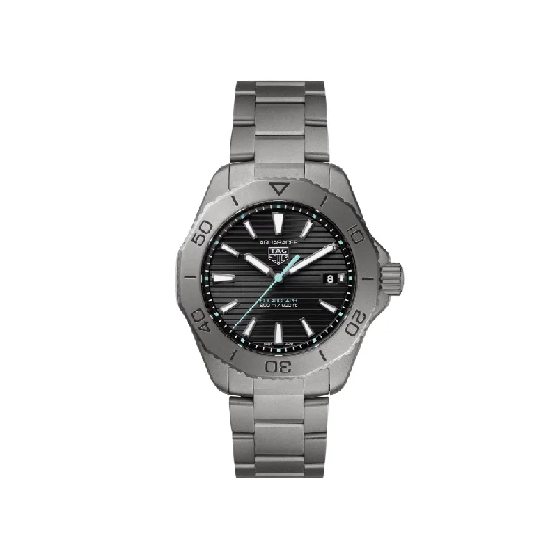 Tag Heuer Aquaracer 40mm Professional 200 Solargraph Black/Titanium