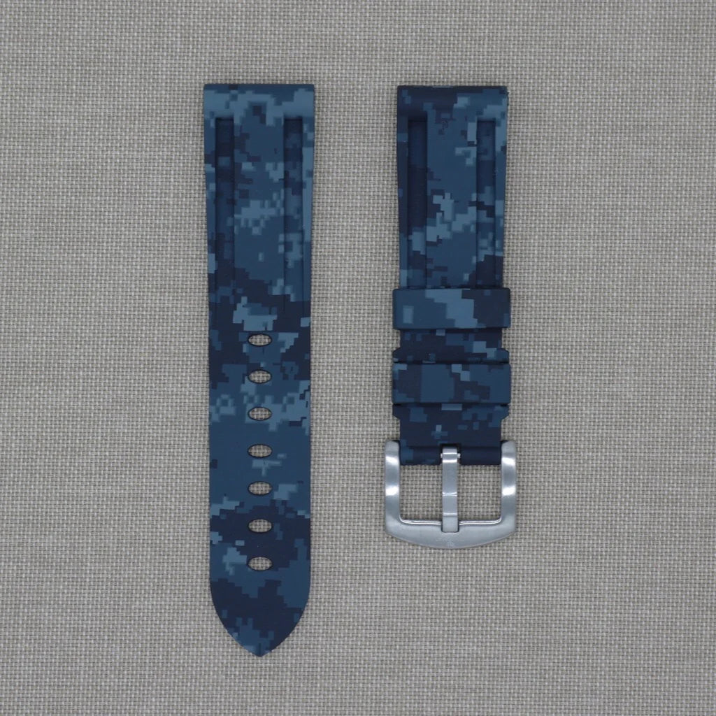 Tempomat - 22mm Digital Camo Rubber Strap