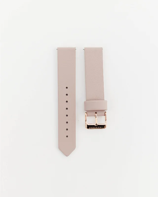 The 18mm Mini Original: Blush Leather / Rose Gold