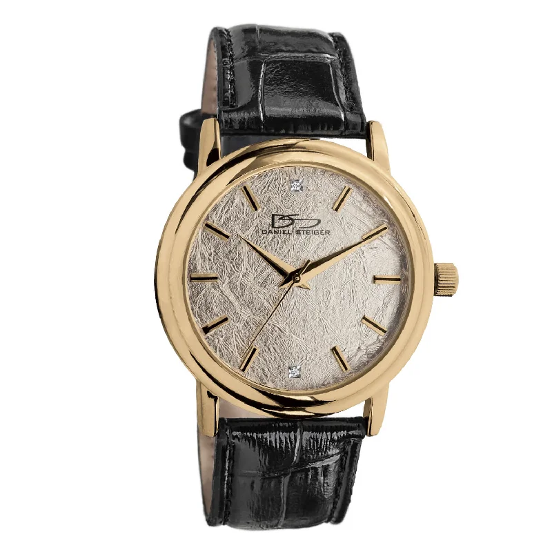 White Gold Foil Men's Watch